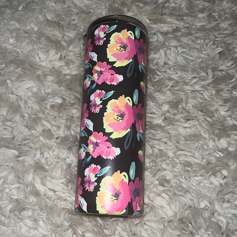 NWT flower travel mug
